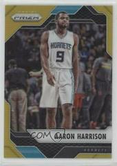 Aaron Harrison [Gold Prizm] #98 Basketball Cards 2016 Panini Prizm Prices