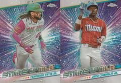 Fernando Tatis Jr. [Black Refractor] #CSMLB-15 Baseball Cards 2024 Topps Stars of MLB Chrome Prices
