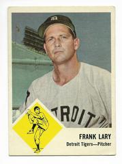 Frank Lary #14 Baseball Cards 1963 Fleer Prices