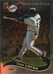 Tony Gwynn #99 Baseball Cards 2002 Topps Chrome Prices