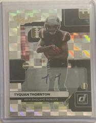 Tyquan Thornton [Autograph] #TR-22 Football Cards 2022 Panini Donruss The Rookies Prices