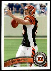 Andy Dalton [Football in Hand] #70 Football Cards 2011 Topps Prices