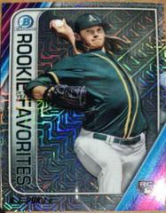 A.J. Puk [Mega Box Mojo] Baseball Cards 2020 Bowman Chrome Rookie of the Year Favorites Prices