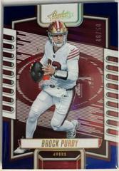Brock Purdy [Spectrum Blue] #18 Football Cards 2023 Panini Absolute Prices