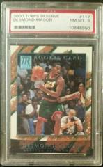 Desmond Mason Basketball Cards 2000 Topps Reserve Prices