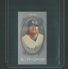 Justin Turner [Mini] #322 Baseball Cards 2017 Topps Allen & Ginter X Prices