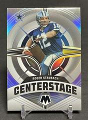 Roger Staubach [Silver] #CS-10 Football Cards 2022 Panini Mosaic Center Stage Prices