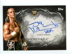 Shawn Michaels [Black] Wrestling Cards 2015 Topps WWE Undisputed Autographs Prices