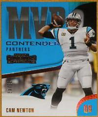 Cam Newton [Gold] Football Cards 2018 Panini Contenders MVP Prices
