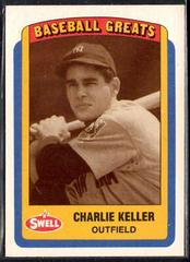 Charlie Keller #22 Baseball Cards 1990 Swell Greats Prices