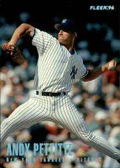 Andy Pettitte #194 Baseball Cards 1996 Fleer Tiffany Prices