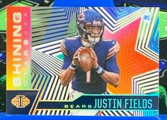Justin Fields [Light Blue] #SS-14 Football Cards 2021 Panini Illusions Shining Stars Prices