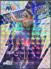 Donovan Mitchell [Mosaic] Basketball Cards 2021 Panini Mosaic Thunder Lane Prices