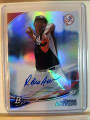Domingo Acevedo #TPA-DA Baseball Cards 2016 Bowman Platinum Top Prospects Autograph Prices