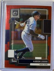 Aaron Judge [Pandora Red] Baseball Cards 2022 Panini Donruss Optic Prices