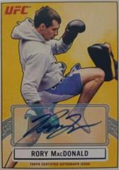 Rory MacDonald #AOS-RM Ufc Cards 2013 Topps UFC Bloodlines Octagon Side Autographs Prices