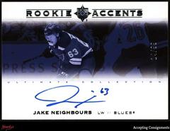 Jake Neighbours #RA-JN Hockey Cards 2021 Ultimate Collection Rookie Accents Autograph Prices