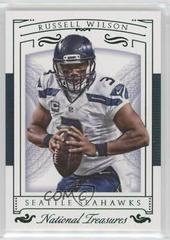 Russell Wilson [Emerald] #58 Football Cards 2015 Panini National Treasures Prices