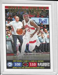 Pascal Siakam #24 Basketball Cards 2022 Panini Hoops Road to the Finals Prices