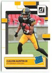 Calvin Austin III Football Cards 2022 Panini Donruss Prices