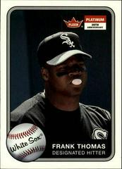 Frank Thomas #146 Baseball Cards 2001 Fleer Platinum Prices