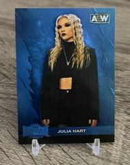 Julia Hart [Blue Spectrum] Wrestling Cards 2022 SkyBox Metal Universe AEW Prices