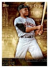 Willie Mays Baseball Cards 2015 Topps Archetypes Prices