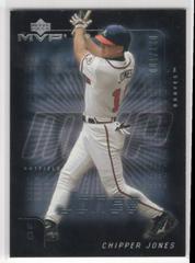 Chipper Jones #148 Baseball Cards 2002 Upper Deck MVP Prices