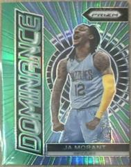 Ja Morant [Green Prizm] #1 Basketball Cards 2023 Panini Prizm Dominance Prices