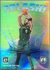 Jayson Tatum [Lime Green] #7 Basketball Cards 2022 Panini Donruss Optic Splash Prices
