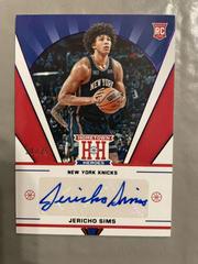 Jericho Sims [Purple] #HHR-JER Basketball Cards 2021 Panini Chronicles Hometown Heroes Rookie Autographs Prices