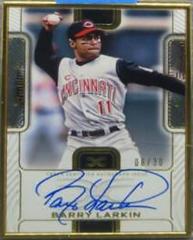 Barry Larkin Baseball Cards 2023 Topps Definitive Framed Autograph Collection Prices