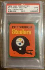 Pittsburgh Steelers [Helmet] Football Cards 1979 Fleer Team Action Sticker Prices