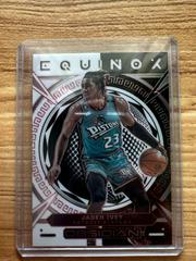 Jaden Ivey [Red] #12 Basketball Cards 2022 Panini Obsidian Equinox Prices