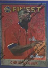 Chris Webber [w Coating] #144 Basketball Cards 1995 Finest Prices
