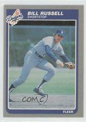 Bill Russell #383 Baseball Cards 1985 Fleer Prices