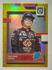 Takuma Koga [Gold] #12 Racing Cards 2023 Panini Donruss NASCAR Optic Prices