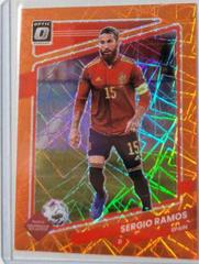 Sergio Ramos [Optic] #144 Soccer Cards 2021 Panini Donruss Road to Qatar Prices