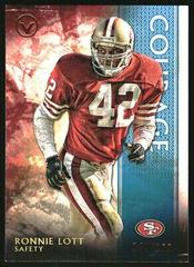 Ronnie Lott [Courage] #111 Football Cards 2015 Topps Valor Prices