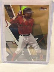 Mookie Betts [Gold Refractor] Baseball Cards 2018 Topps Finest Prices