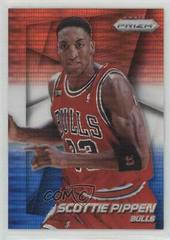 Scottie Pippen [Red White Blue Pulsar] #218 Basketball Cards 2014 Panini Prizm Prices