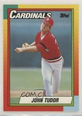 John Tudor #124T Baseball Cards 1990 Topps Traded Prices