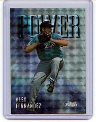 Alex Fernandez [Refractor] #285 Baseball Cards 1997 Finest Embossed Prices