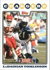 LaDainian Tomlinson [Silver Holofoil] #60 Football Cards 2008 Topps Kickoff Prices