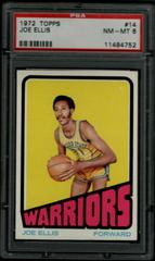 Joe Ellis Basketball Cards 1972 Topps Prices