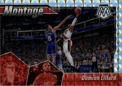 Damian Lillard [Mosaic] Basketball Cards 2019 Panini Mosaic Montage Prices