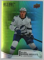 Alex Barre Boulet [Green Blue] #R-44 Hockey Cards 2021 Upper Deck Allure Rainbow Prices