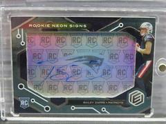 Bailey Zappe [Red] #RNS-BZ Football Cards 2022 Panini Elements Rookie Neon Signs Autographs Prices