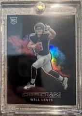 Will Levis #18 Football Cards 2023 Panini Obsidian Black Color Blast Prices