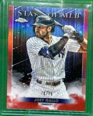 Joey Gallo [Red] Baseball Cards 2022 Topps Stars of MLB Chrome Prices